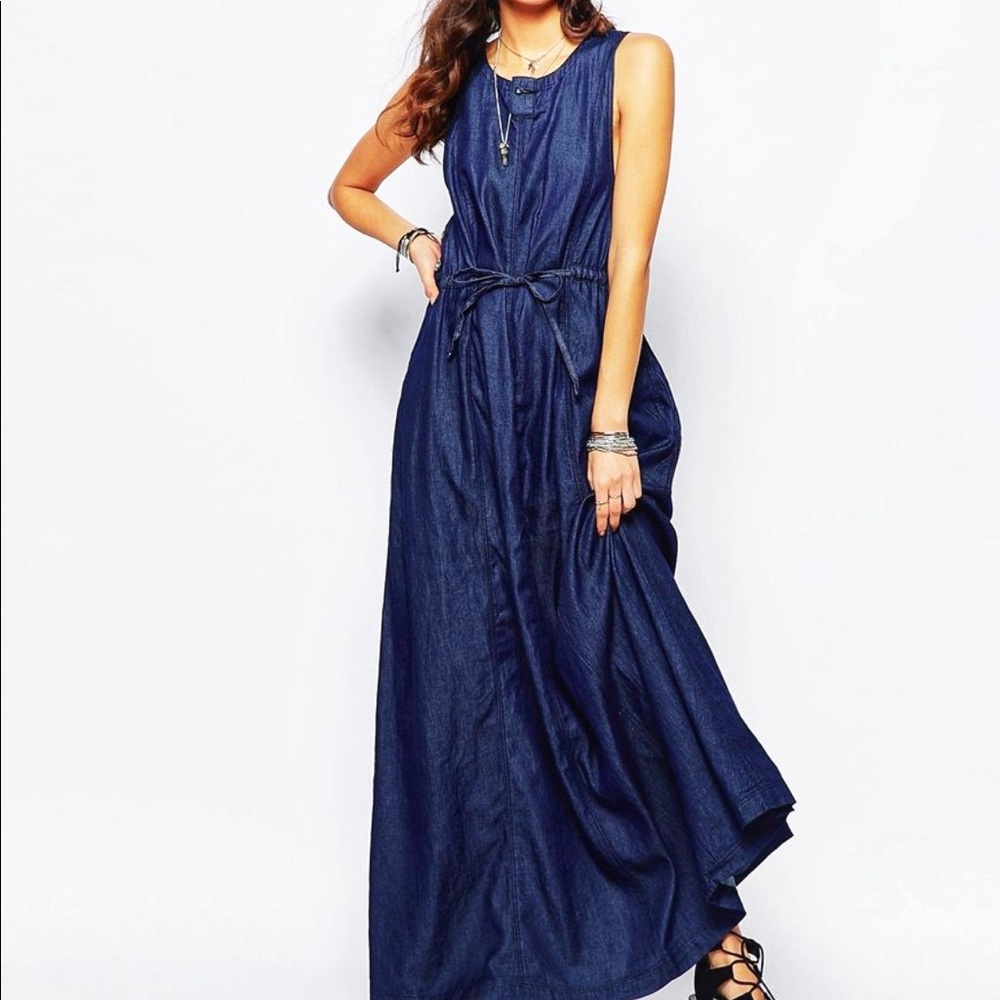 G-Star Denim Maxi dress!! Sold out!!! - Picture 1 of 4